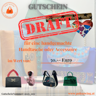 Gutschein - digital zum Ausdrucken