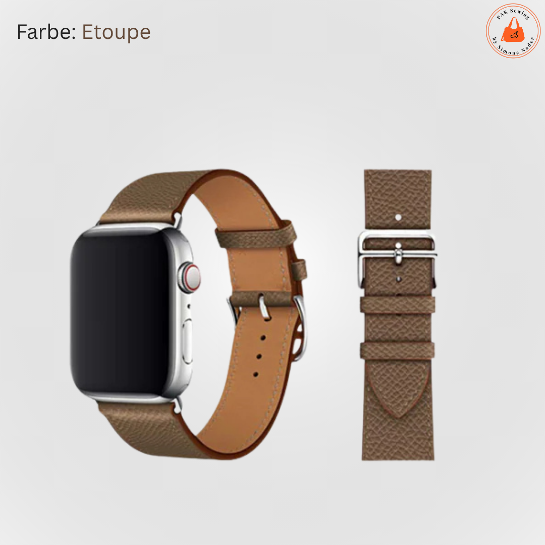 Echtleder Armband für Apple Watch - handmade – Bild 11