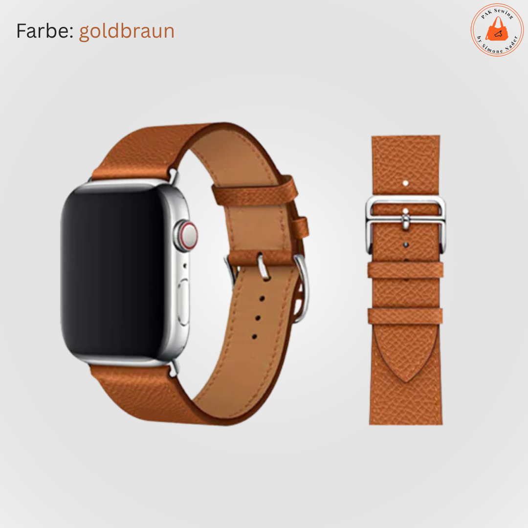 Echtleder Armband für Apple Watch - handmade – Bild 10