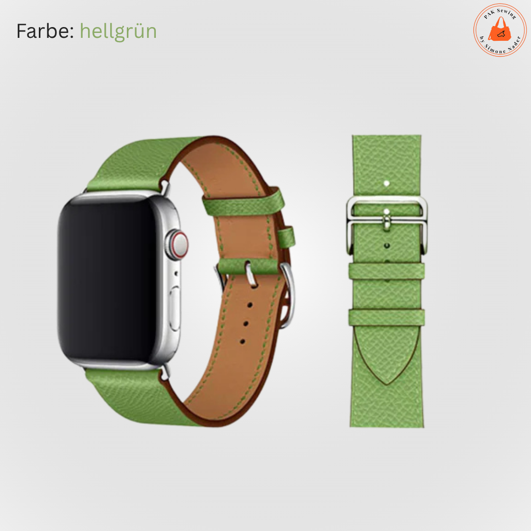 Echtleder Armband für Apple Watch - handmade – Bild 8