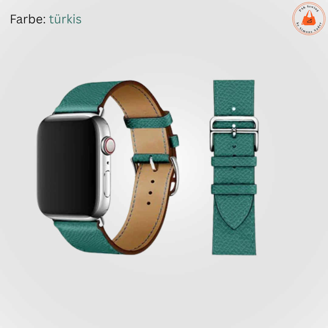 Echtleder Armband für Apple Watch - handmade – Bild 3