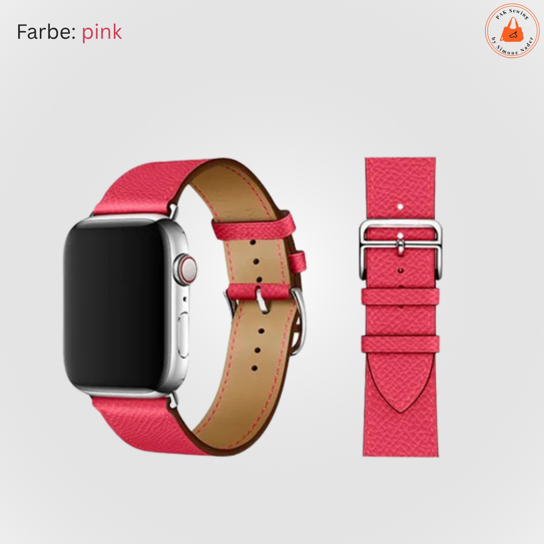 Echtleder Armband für Apple Watch - handmade – Bild 6