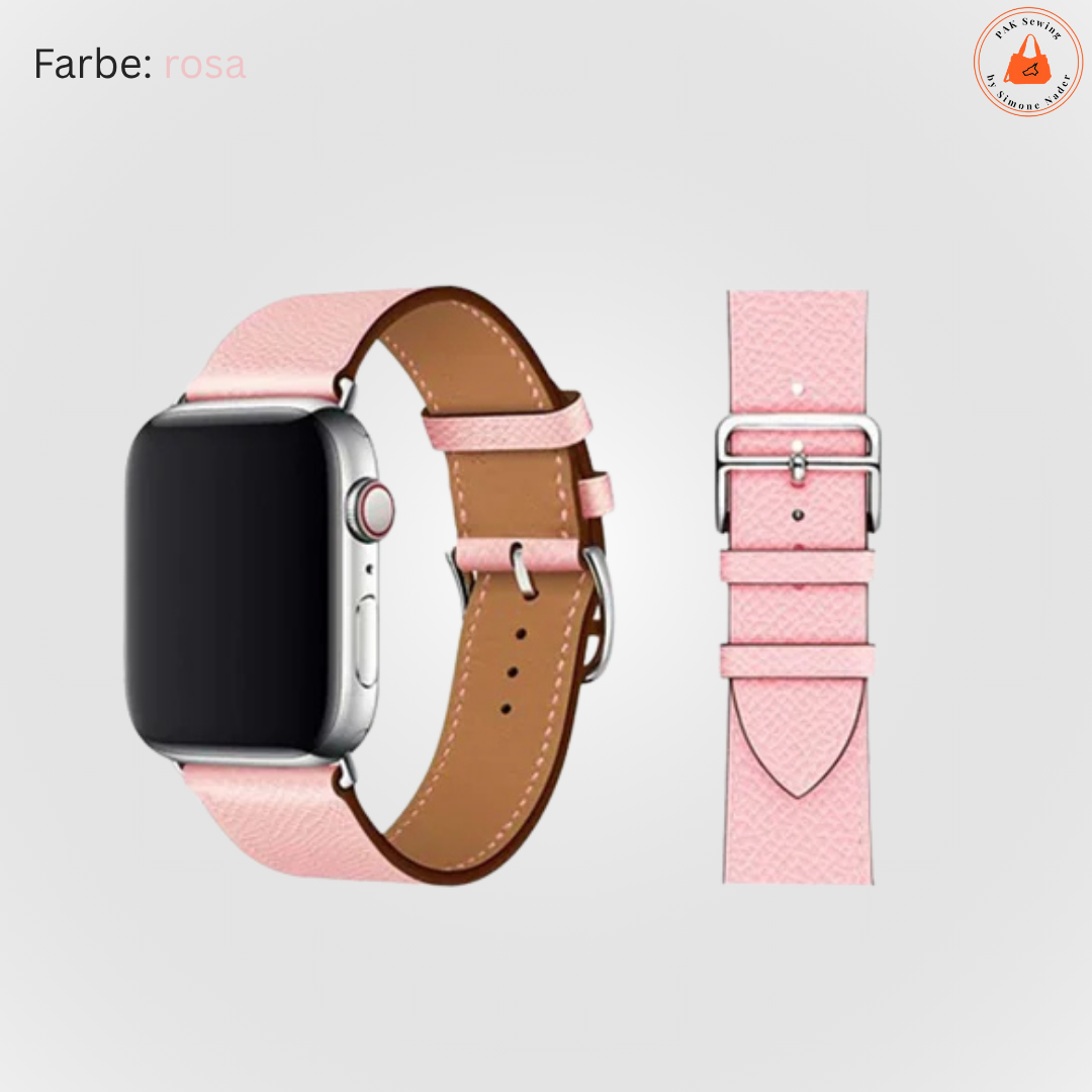 Echtleder Armband für Apple Watch - handmade – Bild 5