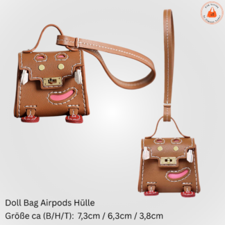 Echtleder AirPods H&uuml;lle - DollBag