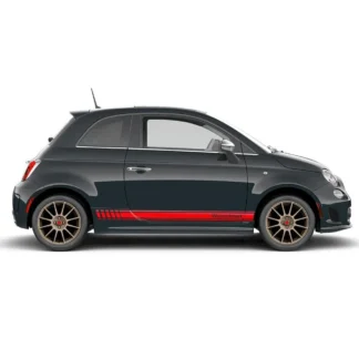 Autoaufkleber / Seitenstreifen für Abarth 500/595/695 - Wunschname / Custom
