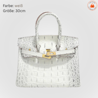 Echtleder Tasche - Full Kroko (Print) - B**inspired