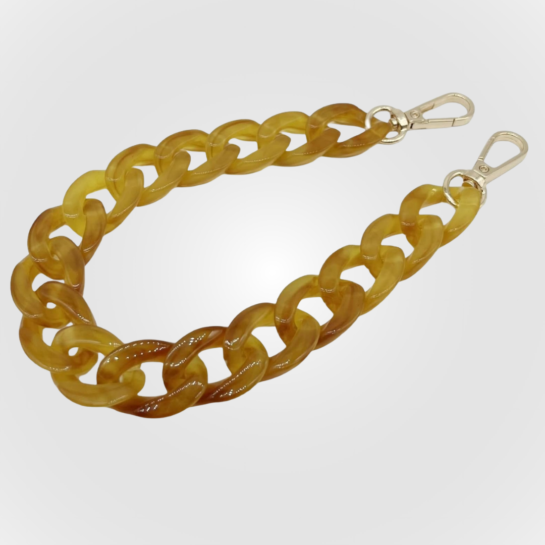Taschenkette - 37cm - Acryl - verschiedene Farben verfügbar – Bild 12