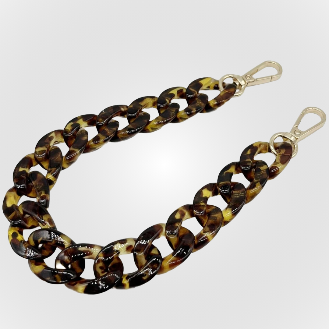 Taschenkette - 37cm - Acryl - verschiedene Farben verfügbar – Bild 3