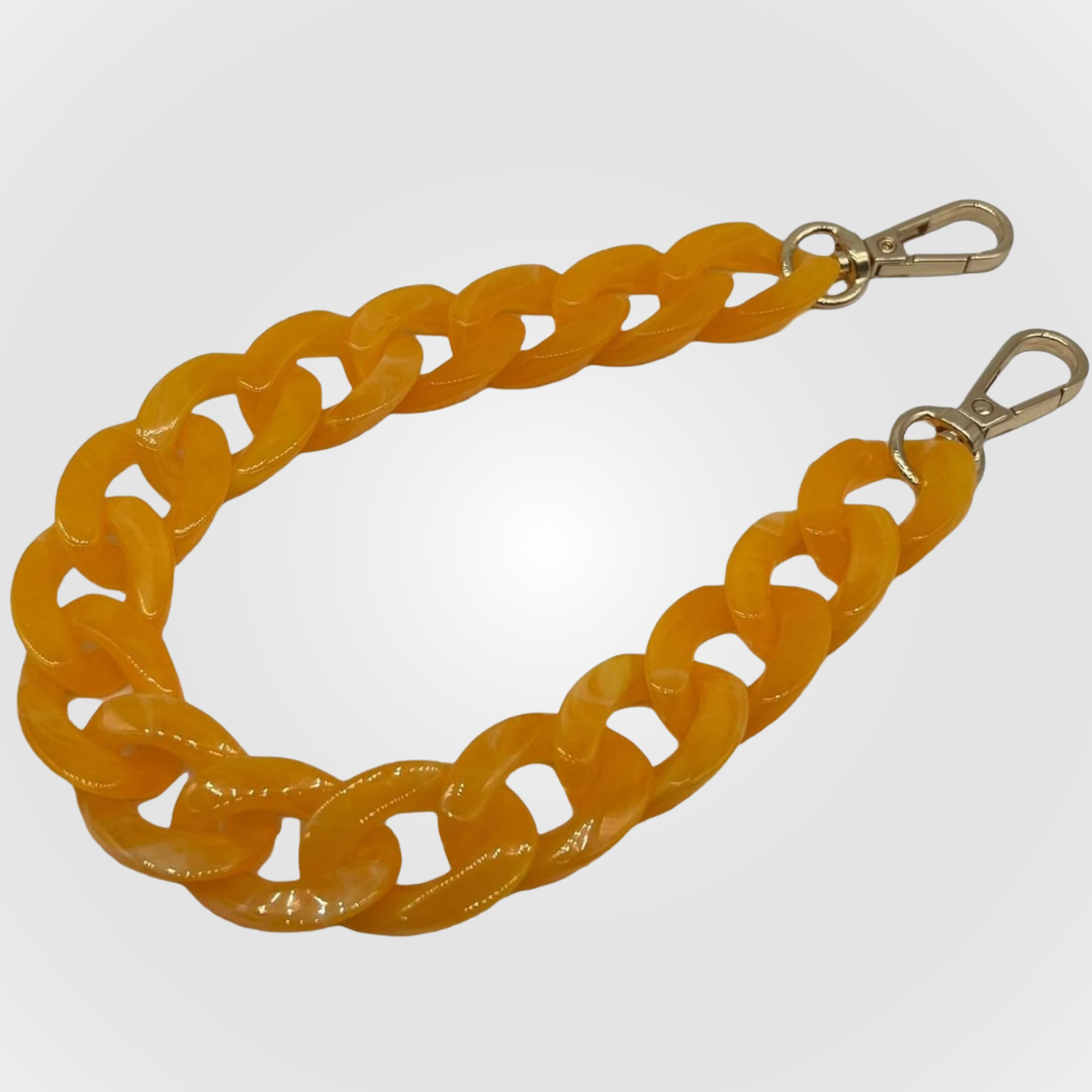 Taschenkette - 37cm - Acryl - verschiedene Farben verfügbar – Bild 4