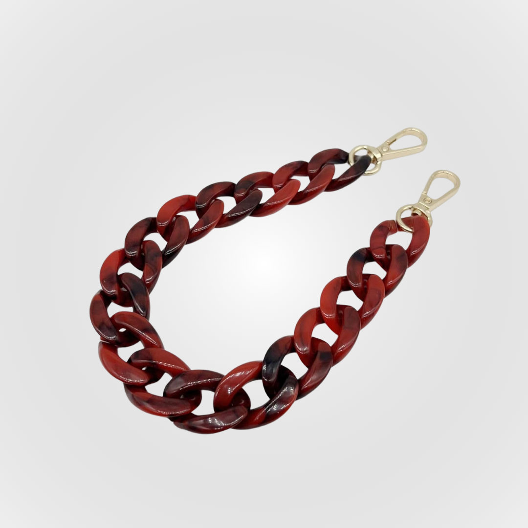 Taschenkette - 37cm - Acryl - verschiedene Farben verfügbar – Bild 5