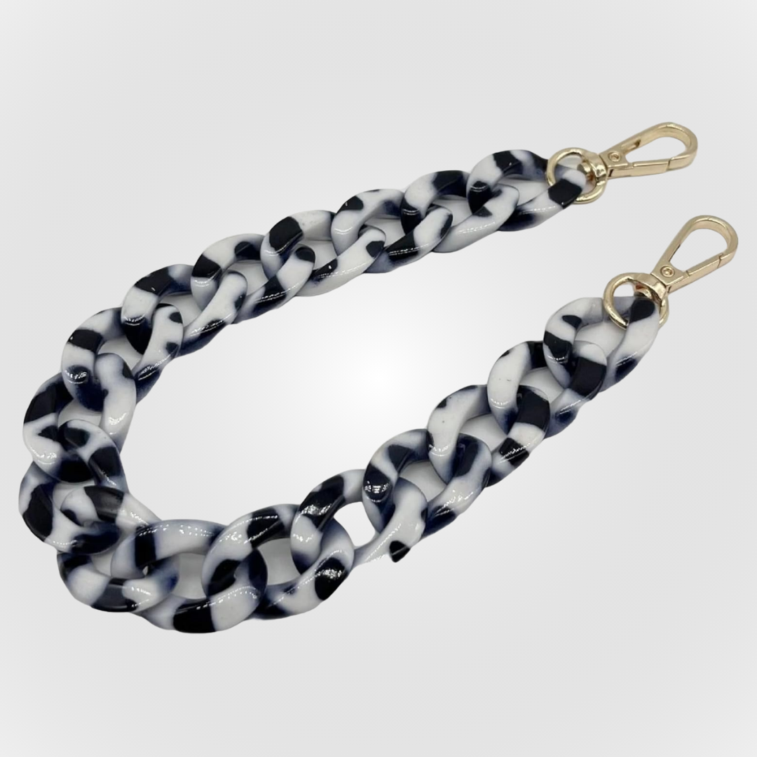 Taschenkette - 37cm - Acryl - verschiedene Farben verfügbar – Bild 6